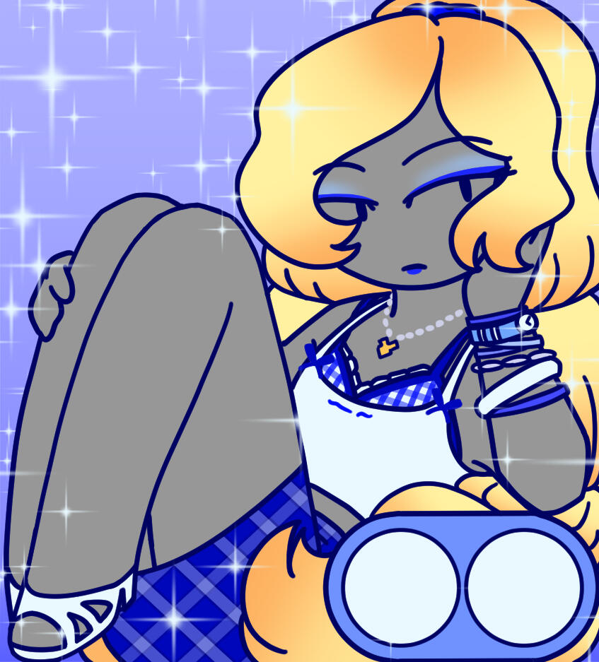 Y2K Bozo (Character depicted belong to @flimbingo)