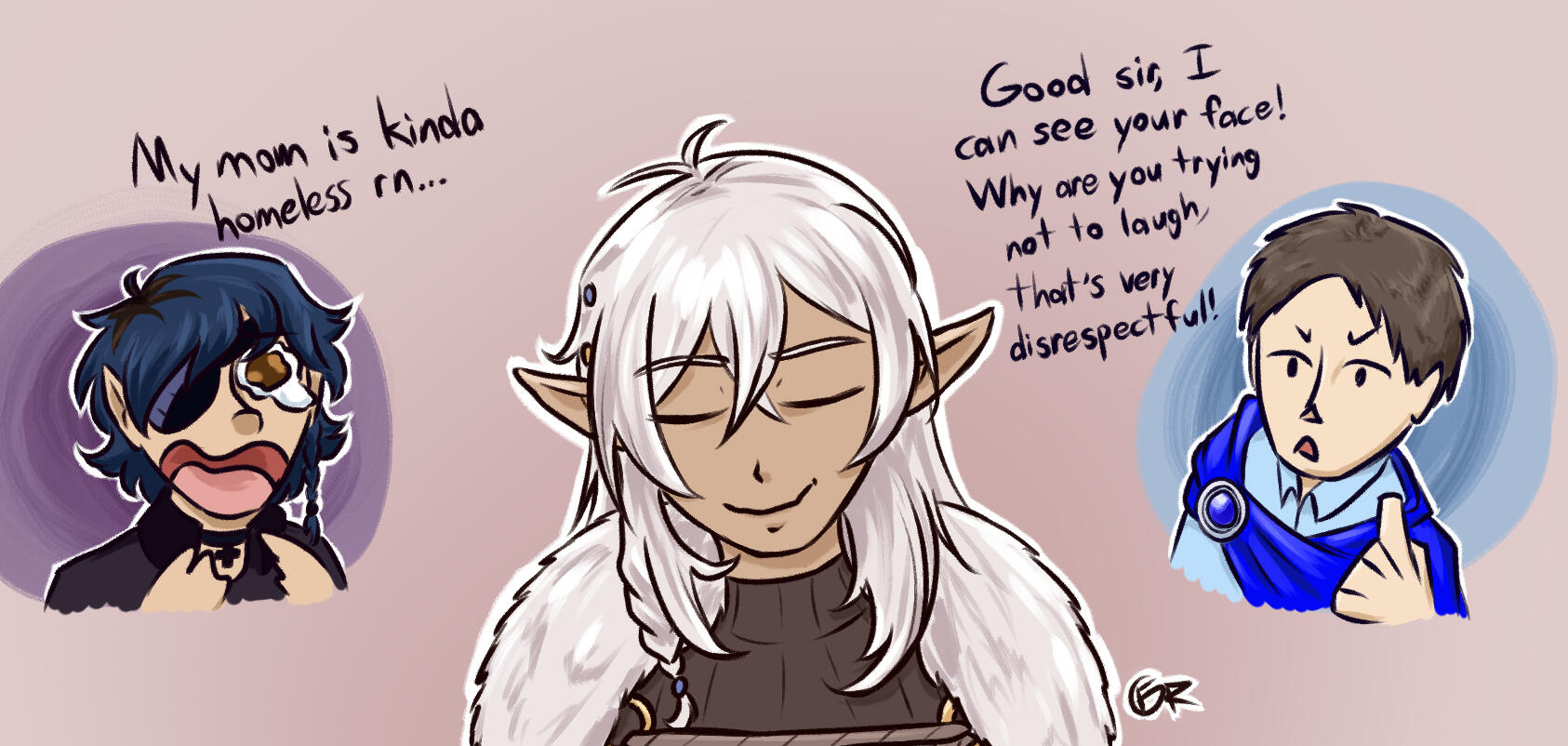 IShowJ (Characters depicted belong to @karmiciv and @YewgiS)