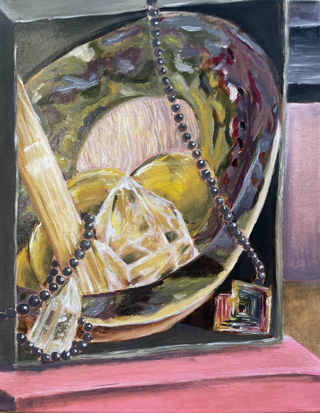 Shinies, Oil on Canvas, 16 x 20 inches