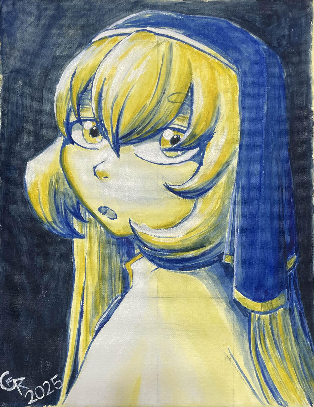 Savina (Character depicted belongs to @Theocomix), Oil on Canvas, 11 x 14 inches